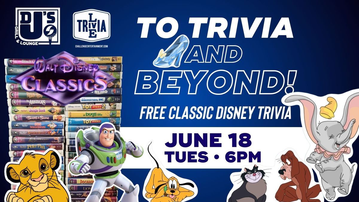 To Trivia & Beyond: Free Classic Disney Trivia