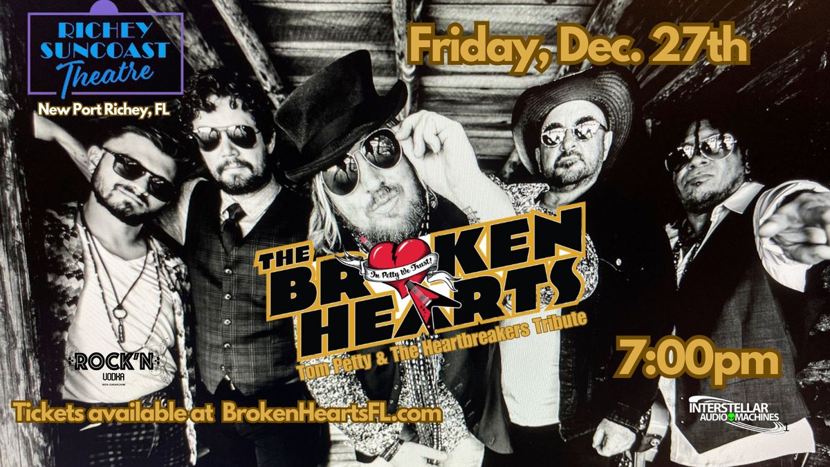 Tom Petty Tribute - The Broken Hearts LIVE @ Richey Suncoast Theatre 