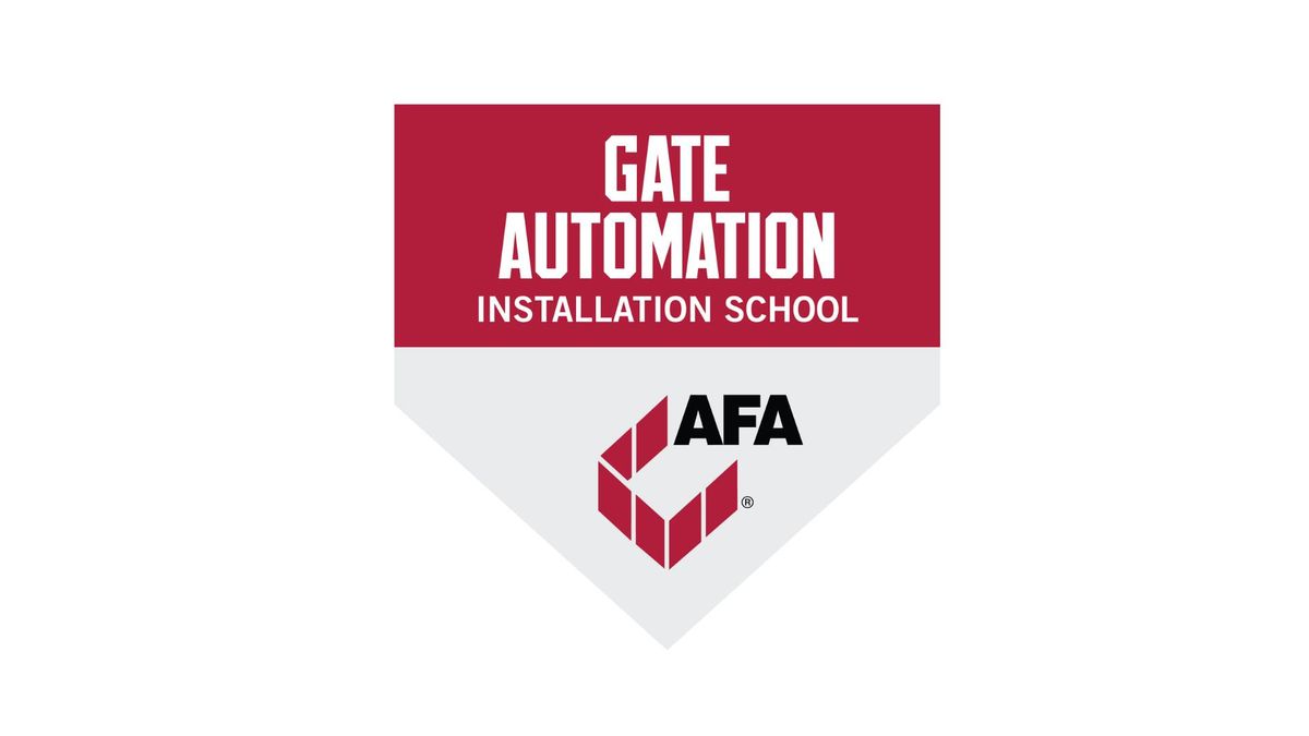 AFA U Arlington, TX Gate Automation Installation School