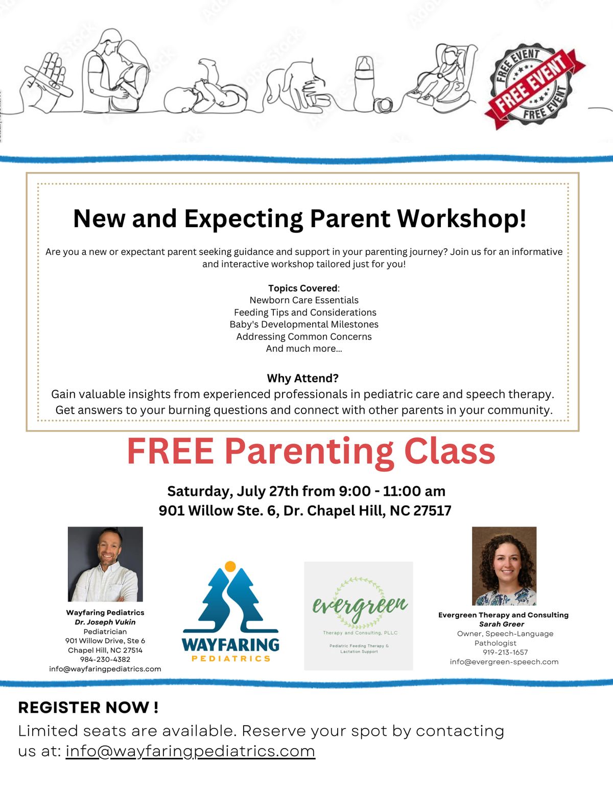 Wayfaring Pediatrics - Free New and Expectant Parent Workshop!
