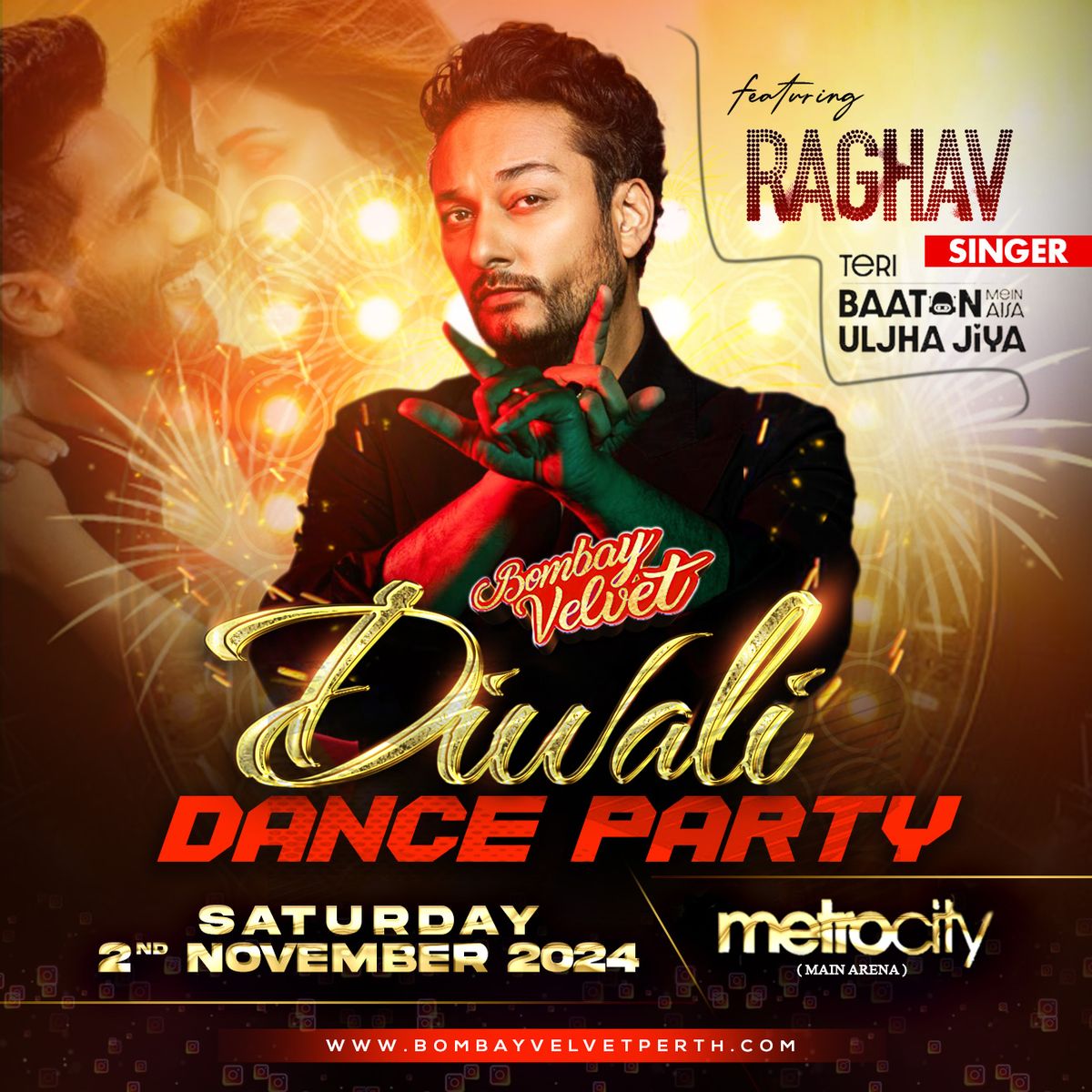 Annual Diwali Dance Party ft RAGHAV [Teri Baaton Mein]