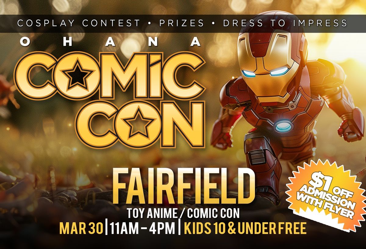 Fairfield Toy-Anime-Comic Con