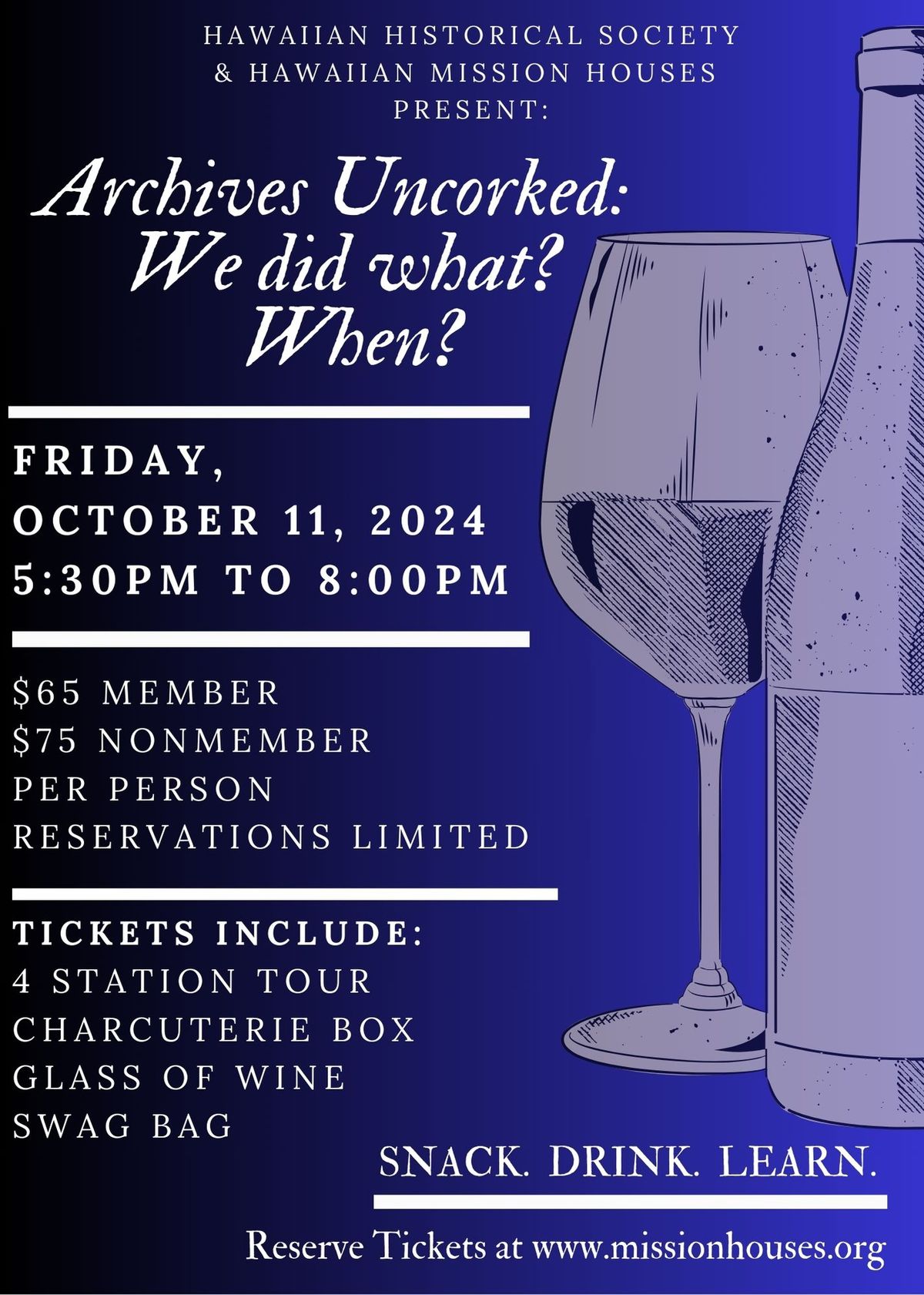 Archives Uncorked: We did what? When?