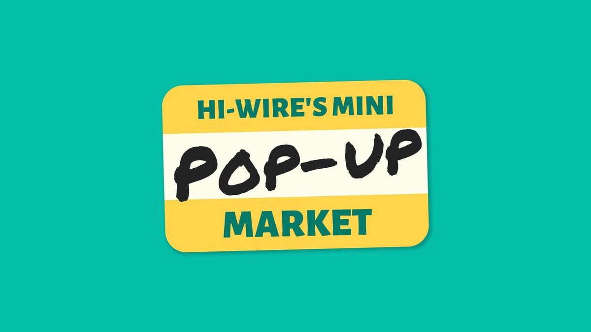 Mini Pop-Up Market