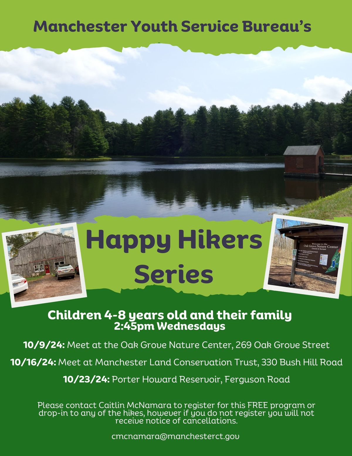 Happy Hikers- Oak Grove Nature Center