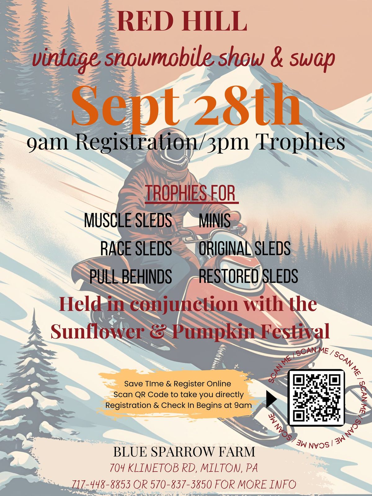 Red Hill Vintage Snowmobile Show & Swap