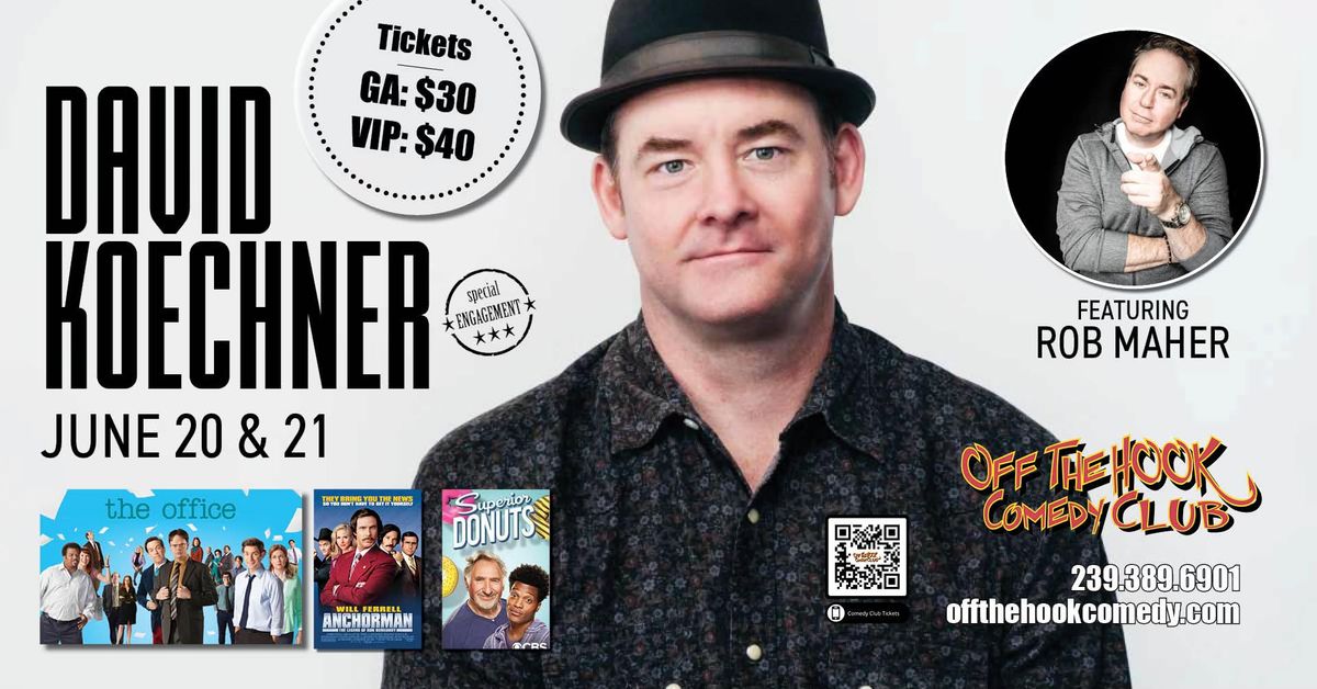 Comedian David Koechner Live in Naples, Florida!