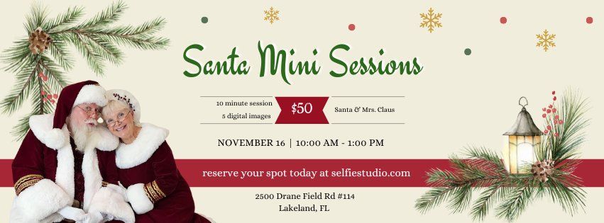 Santa Photo Mini Sessions