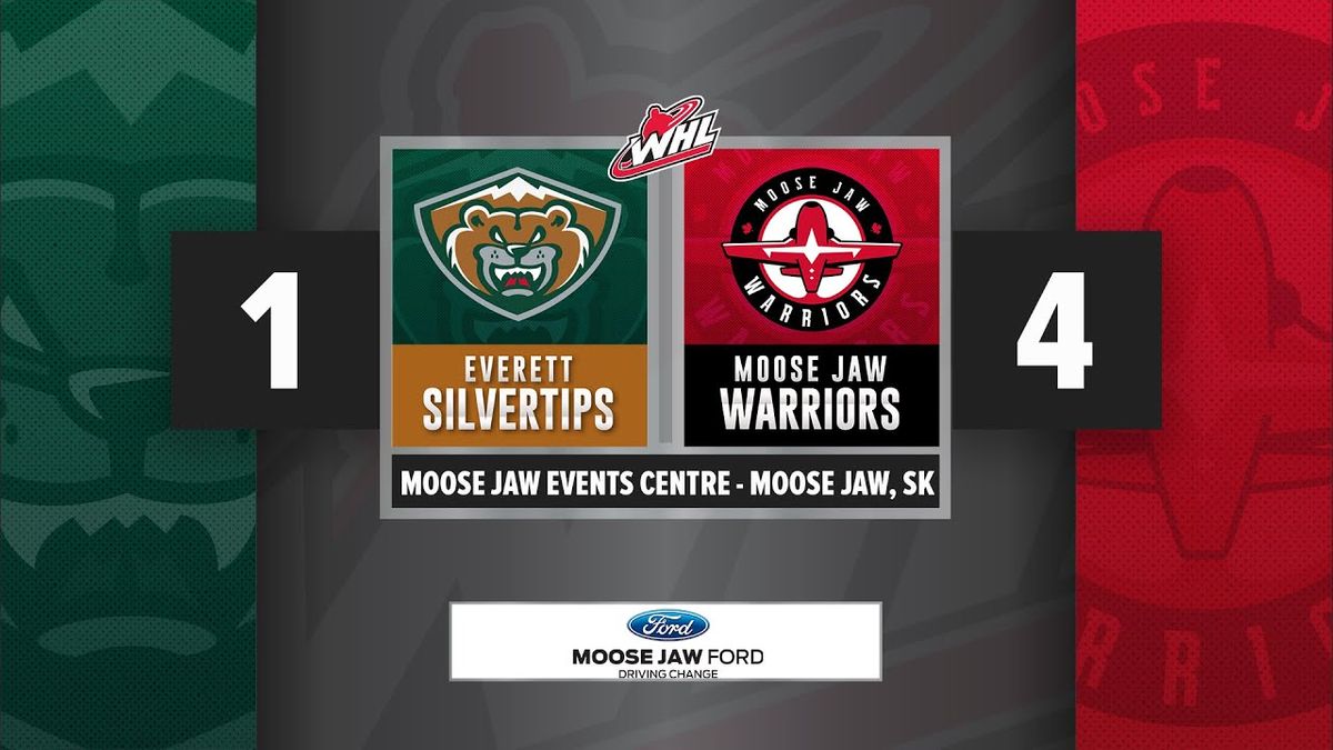 Moose Jaw Warriors at Everett Silvertips