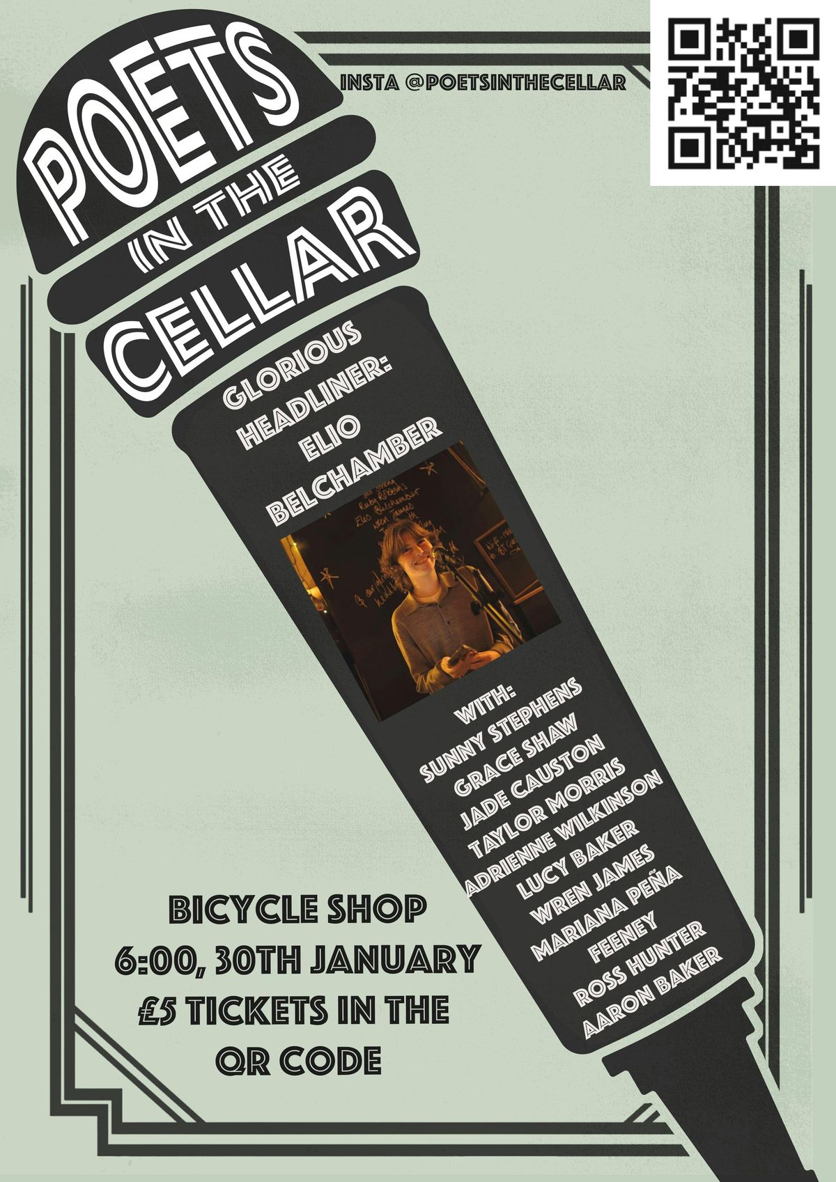 Poets in the Cellar - New Year, New Tee Hee 