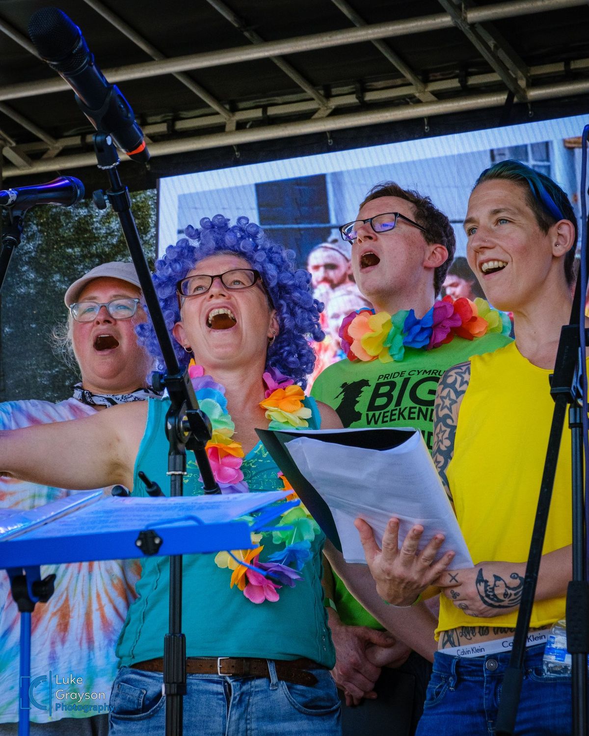 Singing in Harmony for LGBTQ Women & minority genders followed by an Out & Wild Social