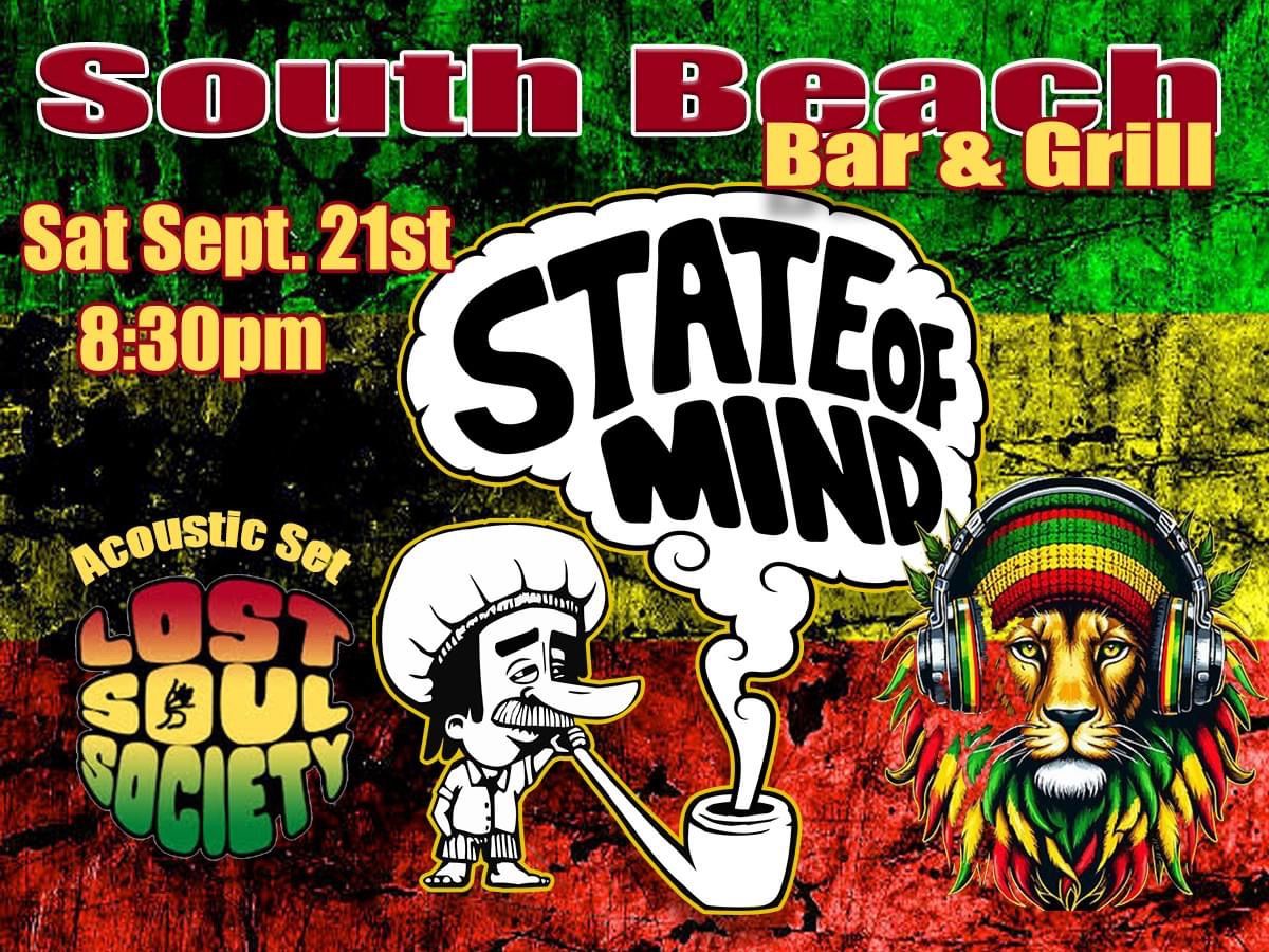 State Of Mind Live @ South Beach Grill!!!