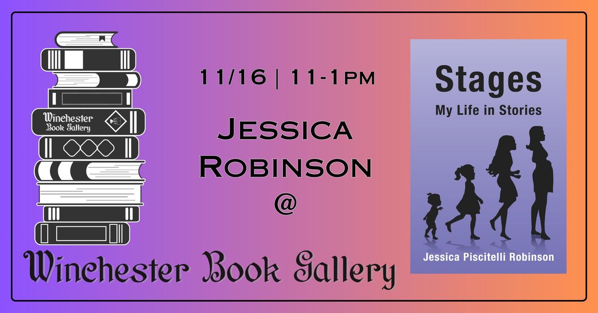 Author Event: Jessica Robinson - Stages