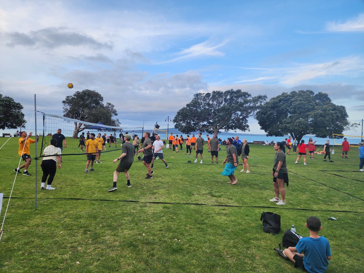 Tuesday Lunchtime Grass Volleyball - Free Activation at Victoria Park Reserve 