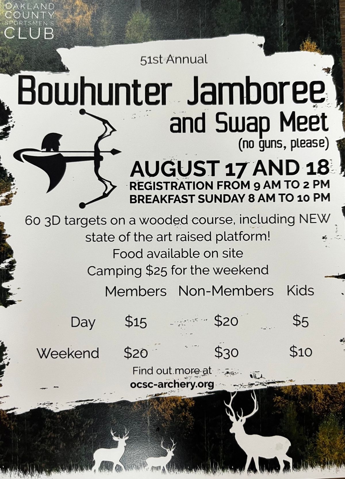 Bowhunter Jamboree and Swap Meet