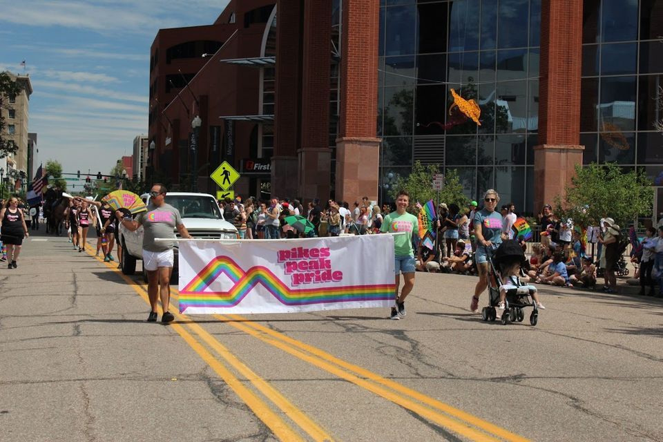 Pikes Peak Pride 2023 Parade The Power of Pride , Acacia Park to