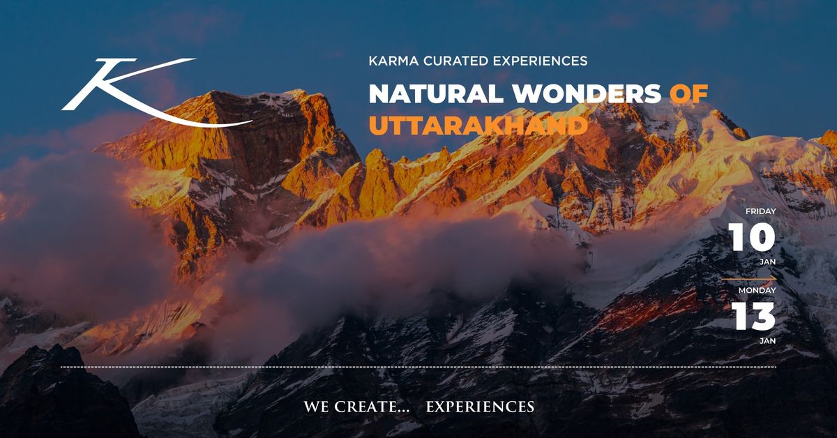 NATURAL WONDERS OF UTTARAKHAND