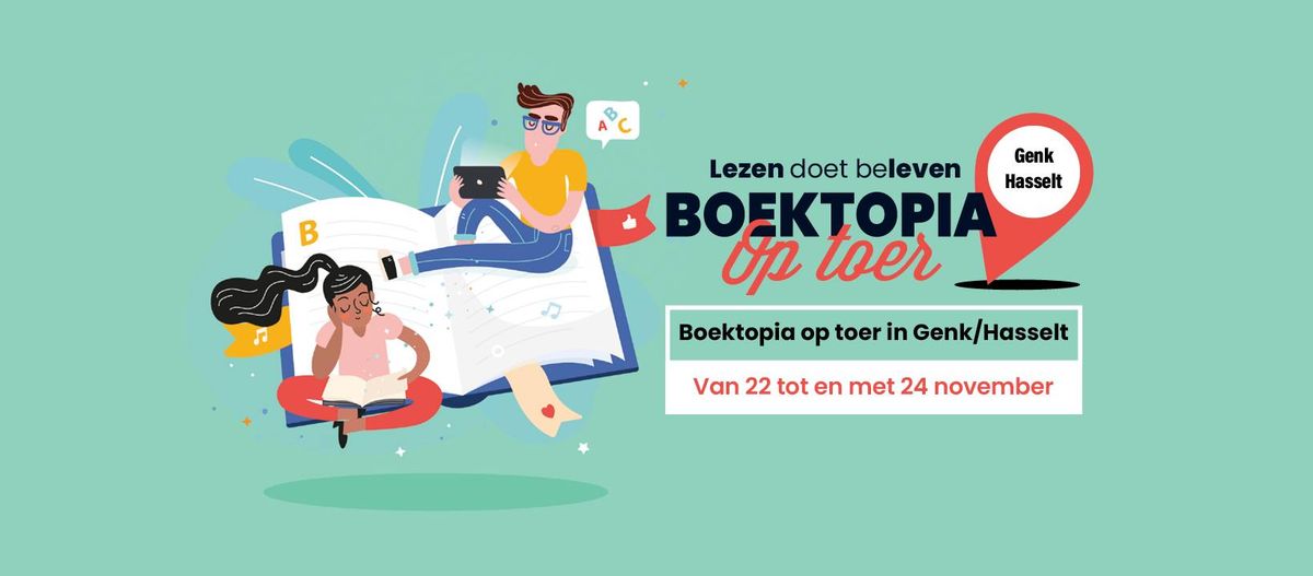 Boektopia op toer - Genk & Hasselt