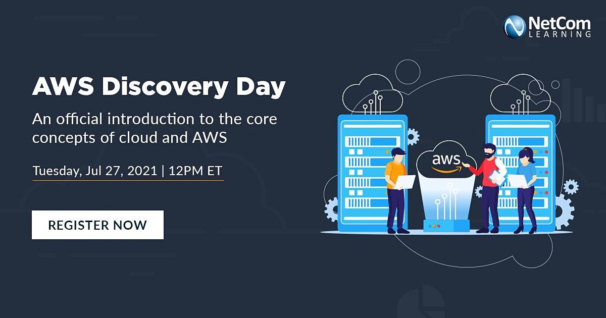 LIVE Webinar - AWS DISCOVERY DAY