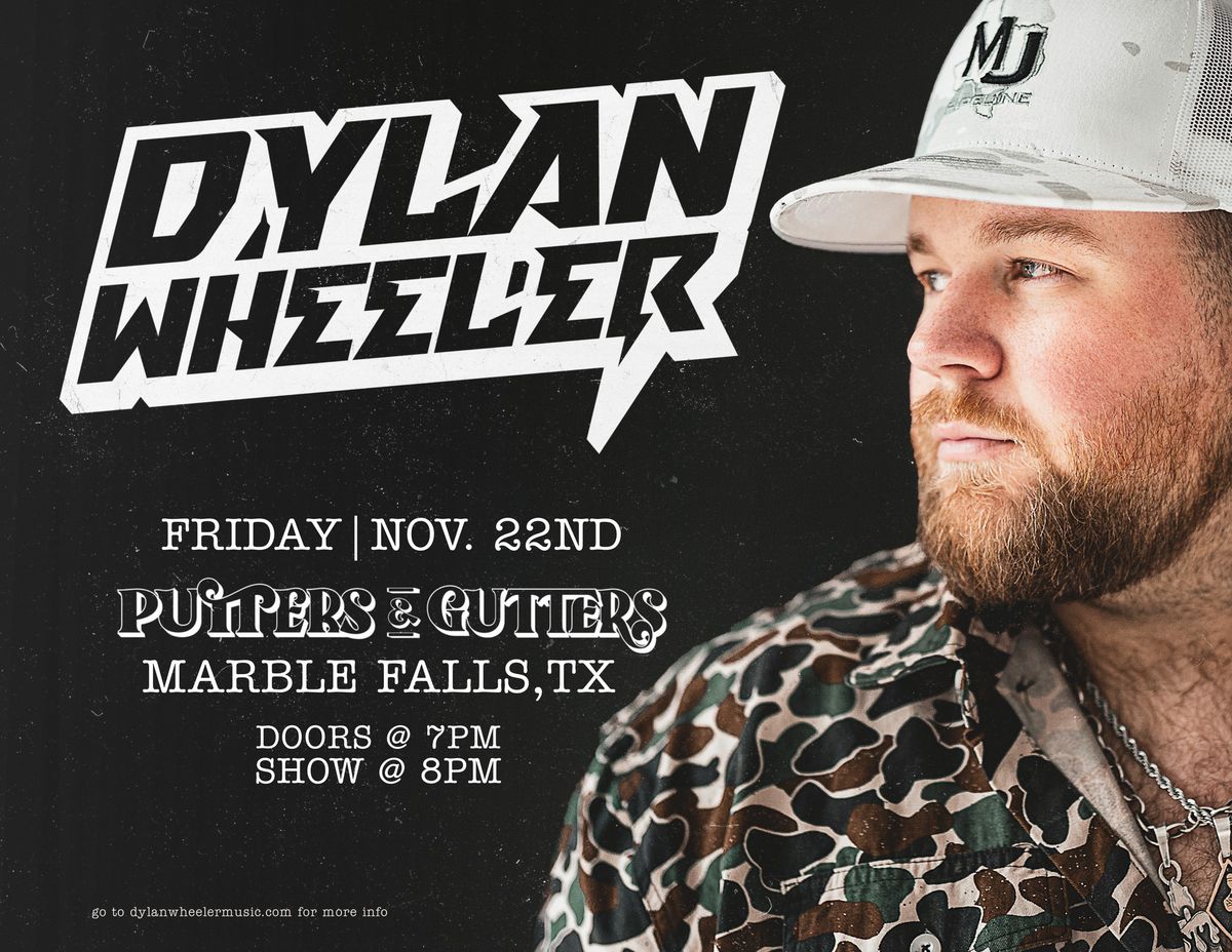 Dylan Wheeler LIVE IN CONCERT!!!