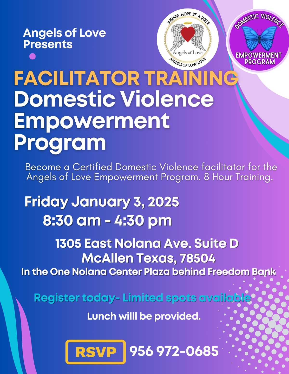 Facilitator Training for Domestic Violence Empowerment Program