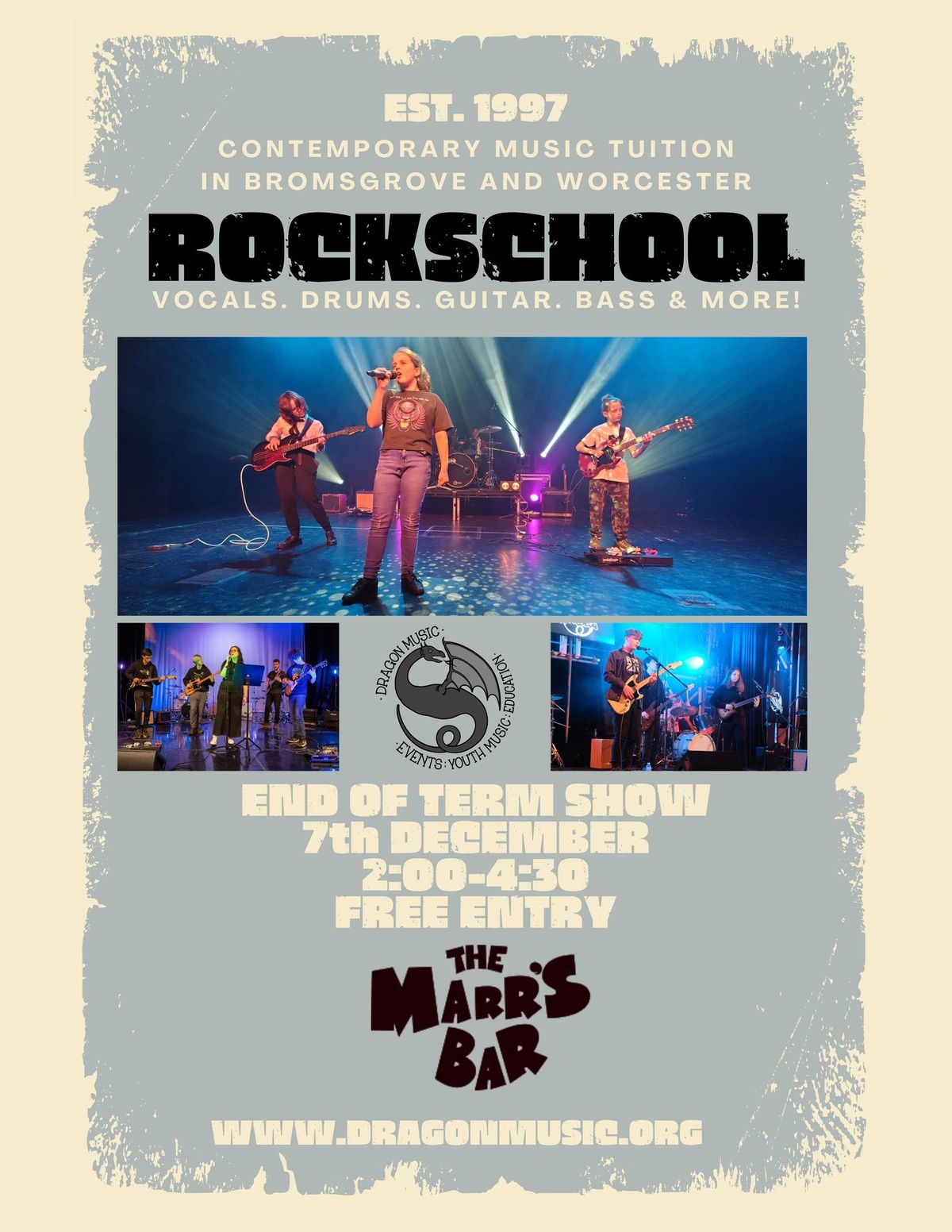 Worcester & Bromsgrove Rockschool Show