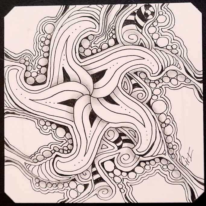 Zentangle - Stars (in-person and Zoom)