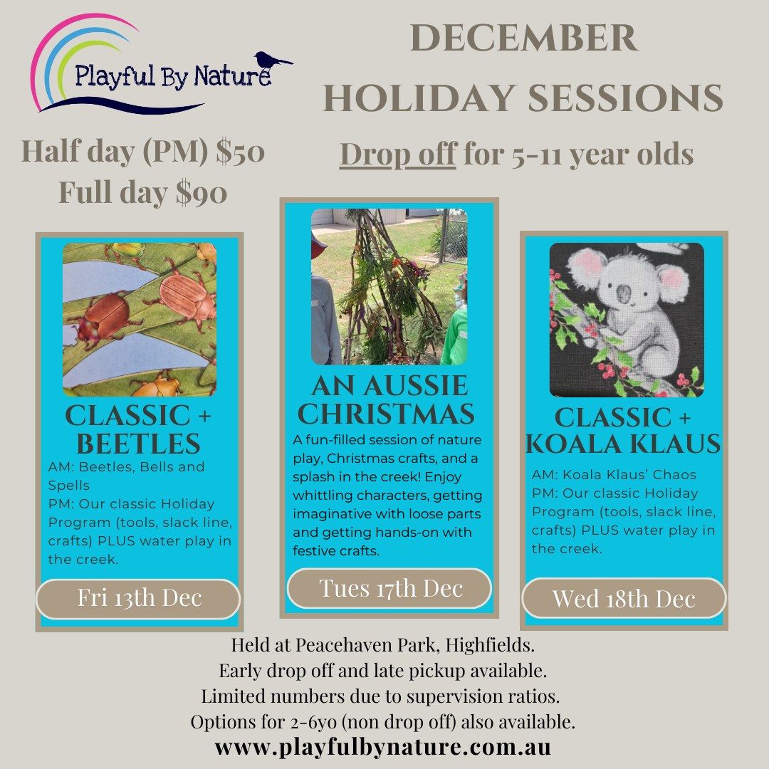 Holiday Session (5-11yo) An Aussie Christmas