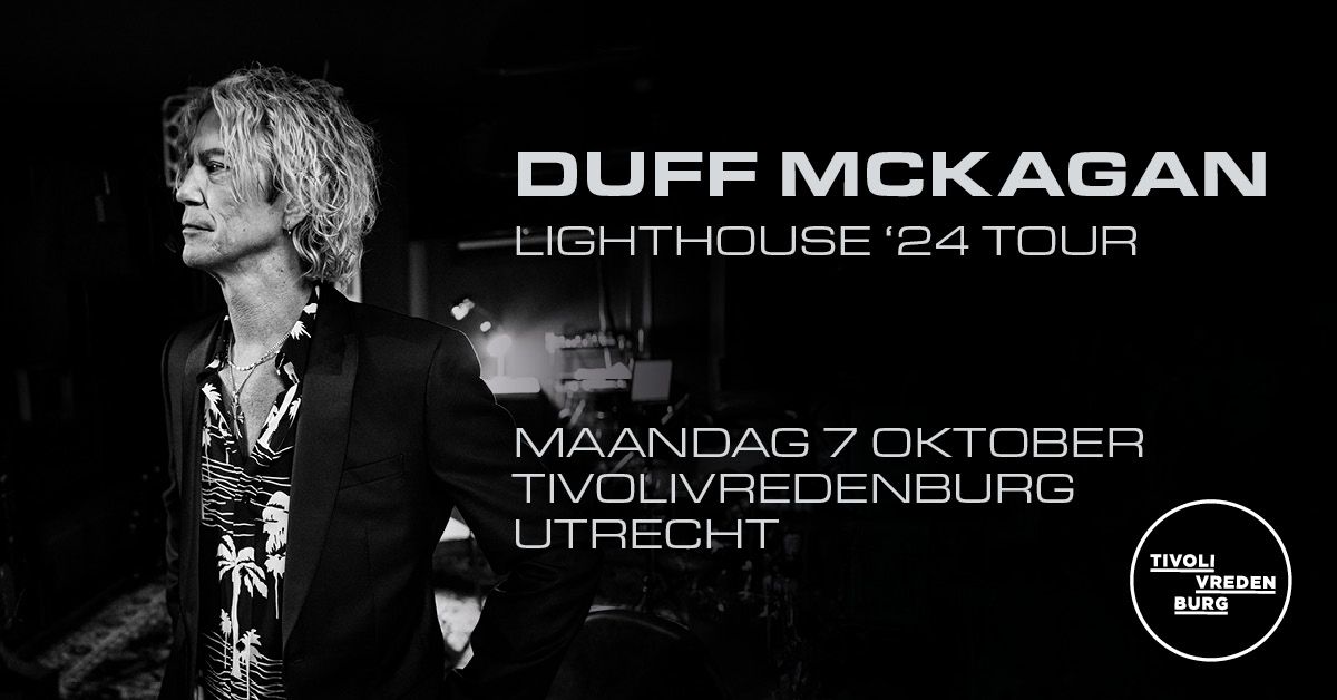 Duff McKagan in de Grote Zaal | TivoliVredenburg