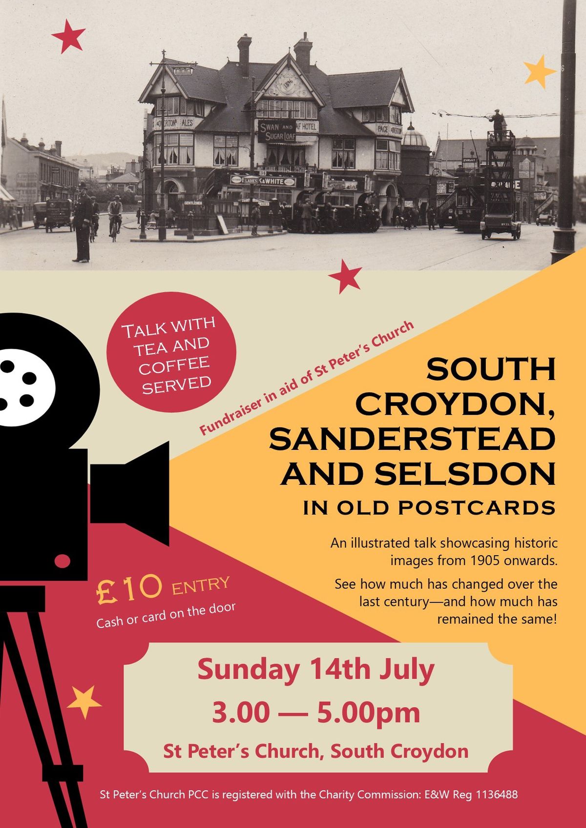 An illustrated talk.  South Croydon, Selsdon and Sanderstead in old Postcards