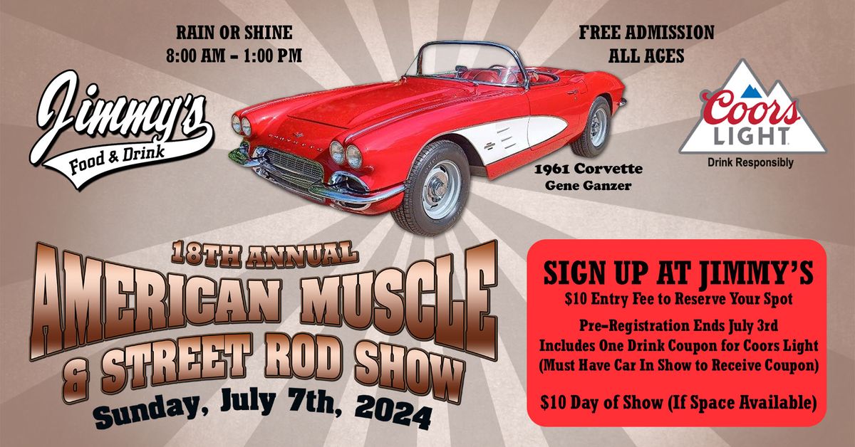 18th Annual American Muscle & Street Rod Show