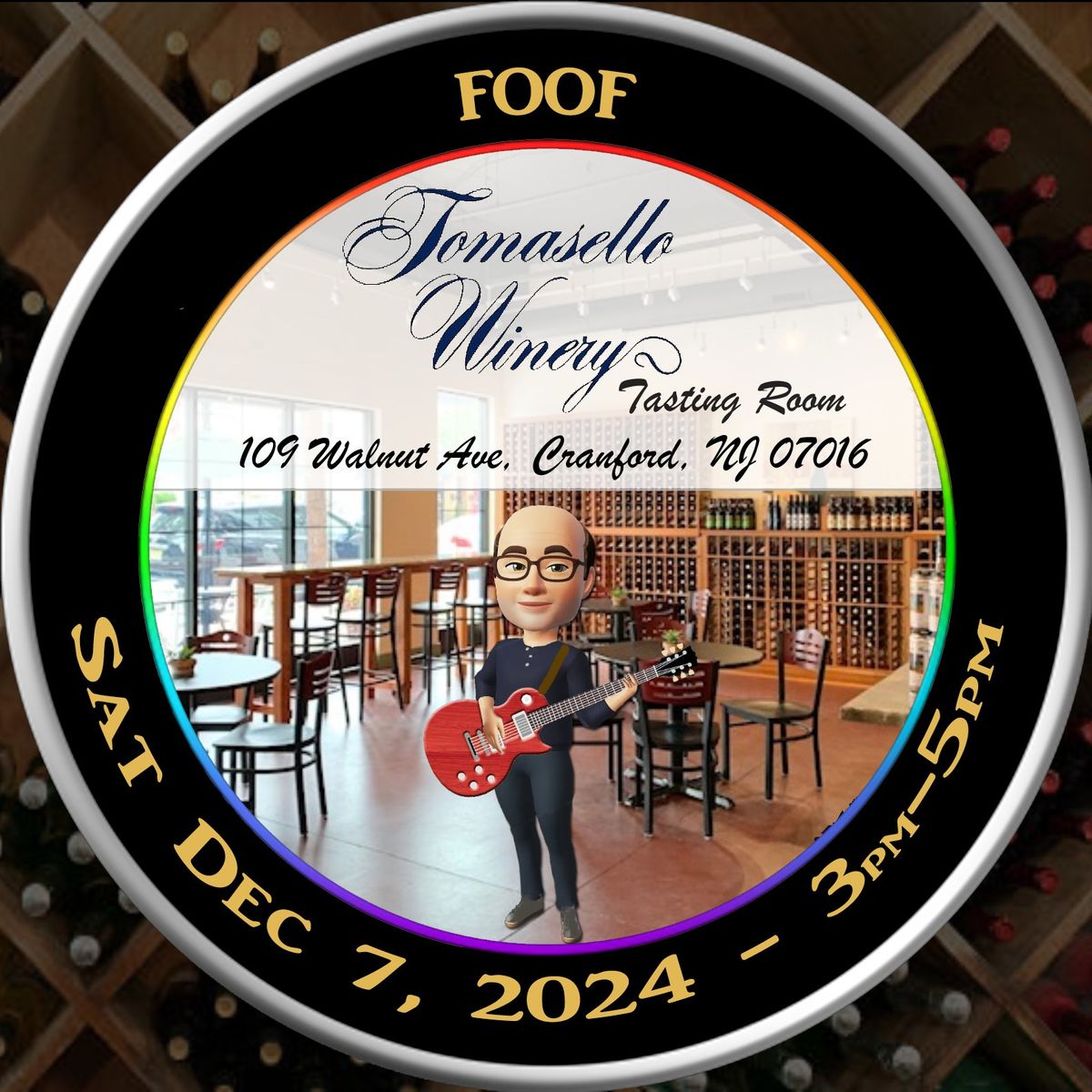 Foof (Frank G) Solo at Tomasello Tasting Room in Cranford