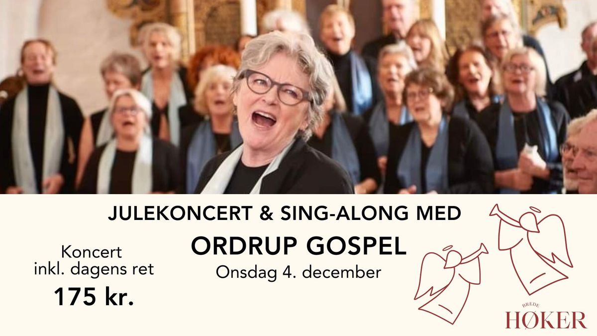 Ordrup Gospel synger julen ind i Forsamlingshuset