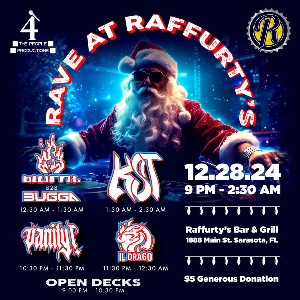 Rave at Raffurty's: Christmas Special