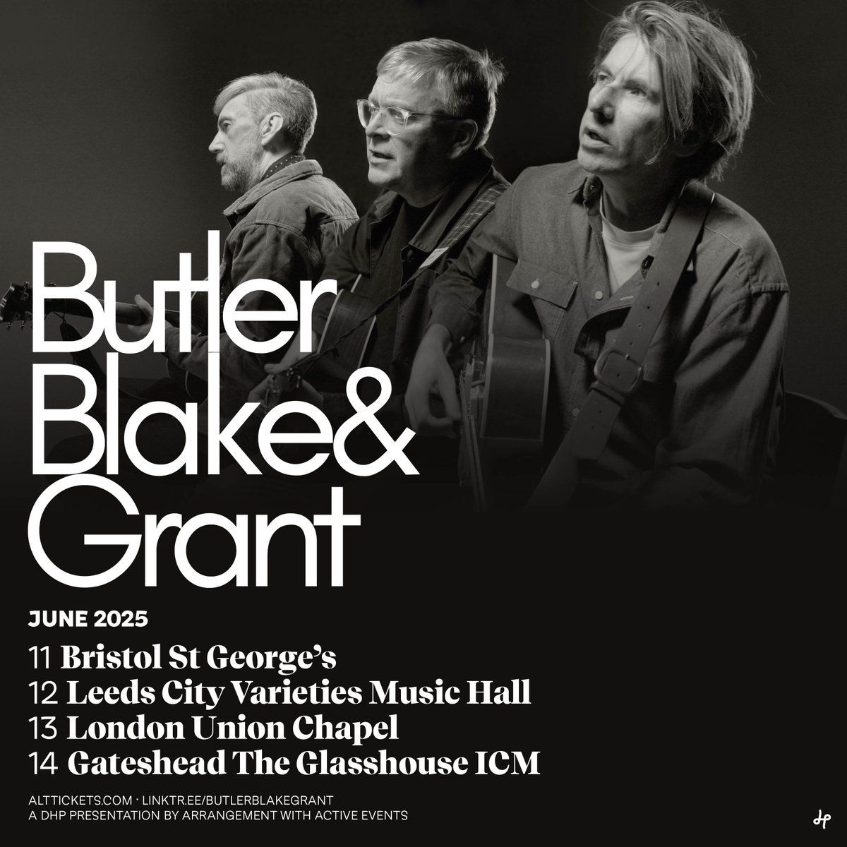 Butler, Blake and Grant at City Halls and Old Fruitmarket