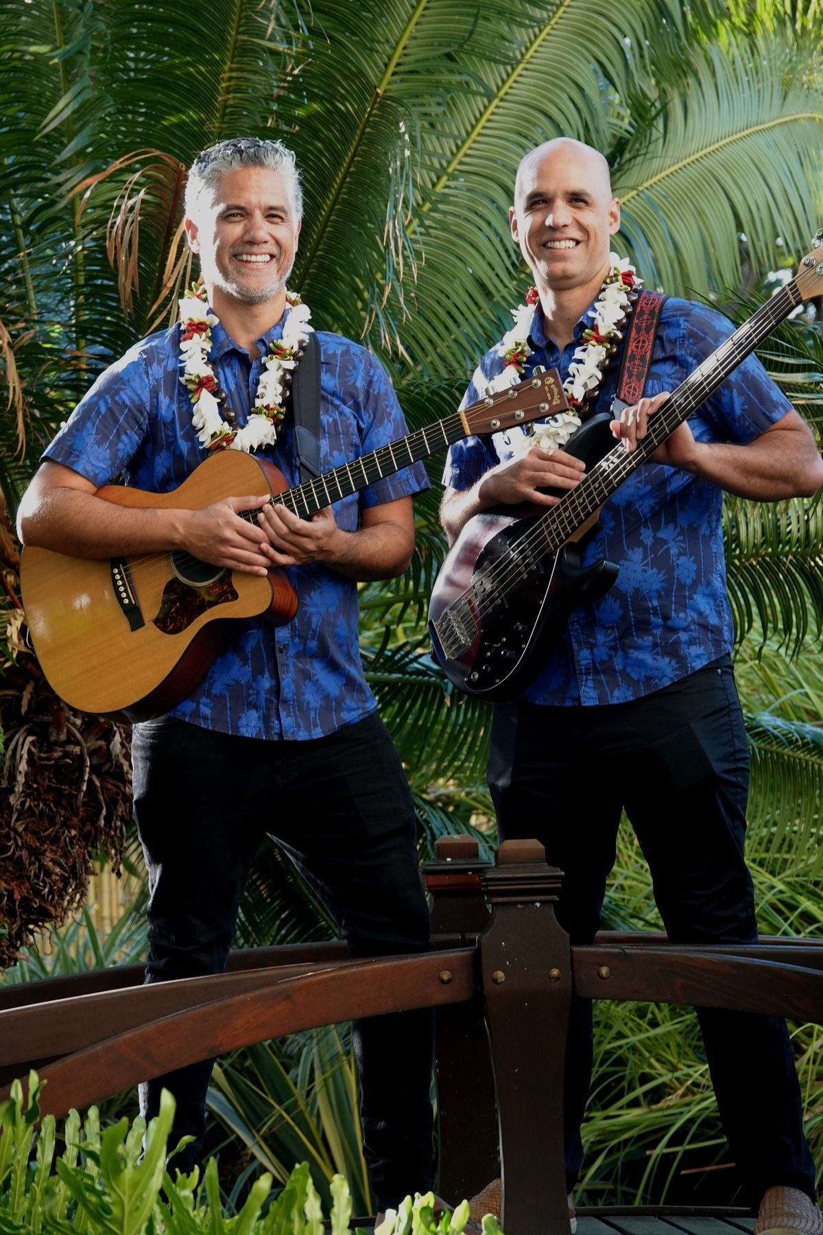 The Kalama Brothers with Puahi's Polynesian Dancers