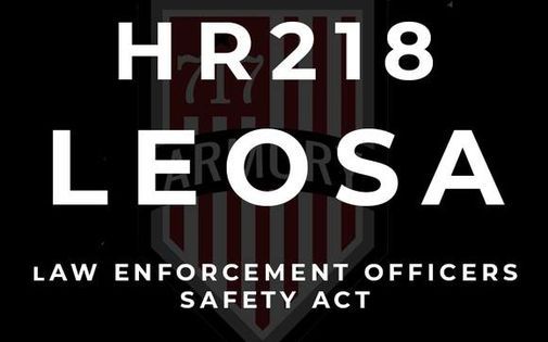 LEOSA HR 218 - Firearm Qualifications