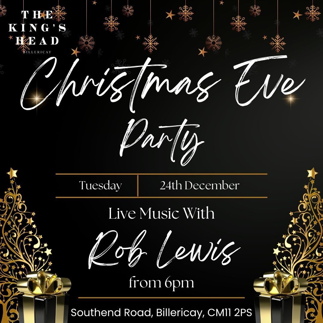 Christmas Eve Party with Rob Lewis