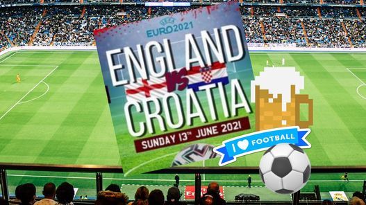England Vs Croatia The Packhorse Larkhill Salisbury 13 June 2021