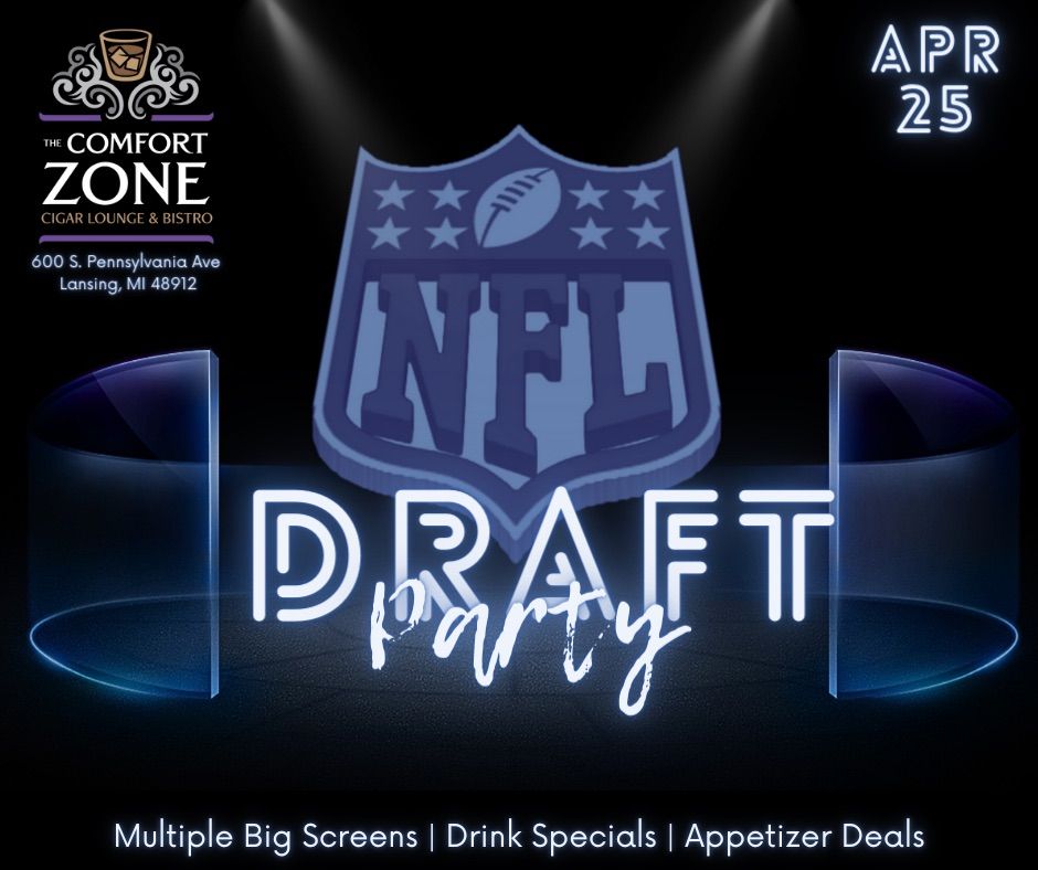 NFL DRAFT Watch Party!