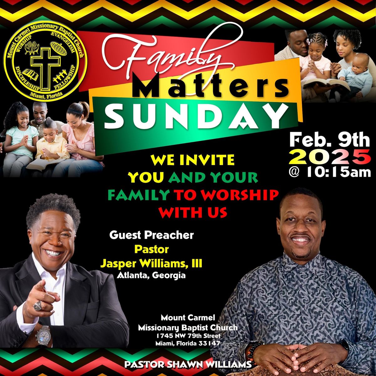 Family Matters Sunday