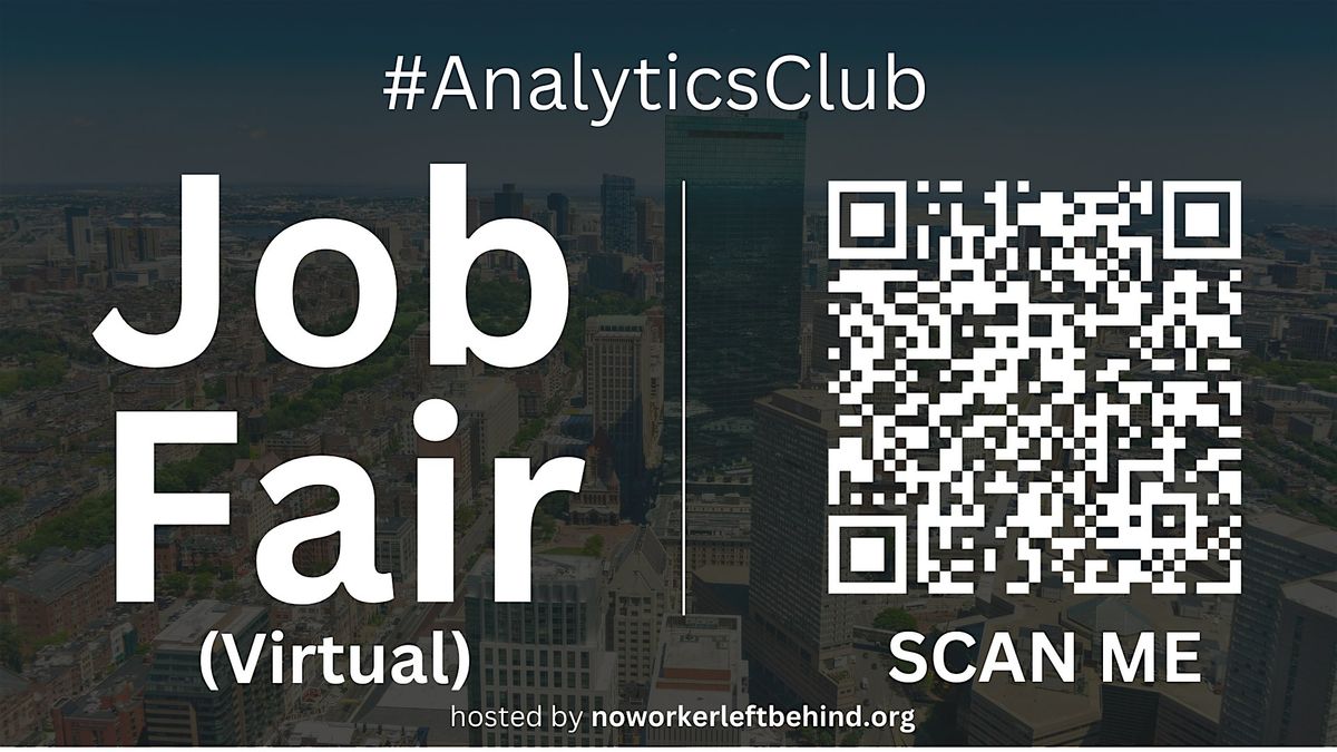 #AnalyticsClub Virtual Job Fair \/ Career Expo Event #Oxnard