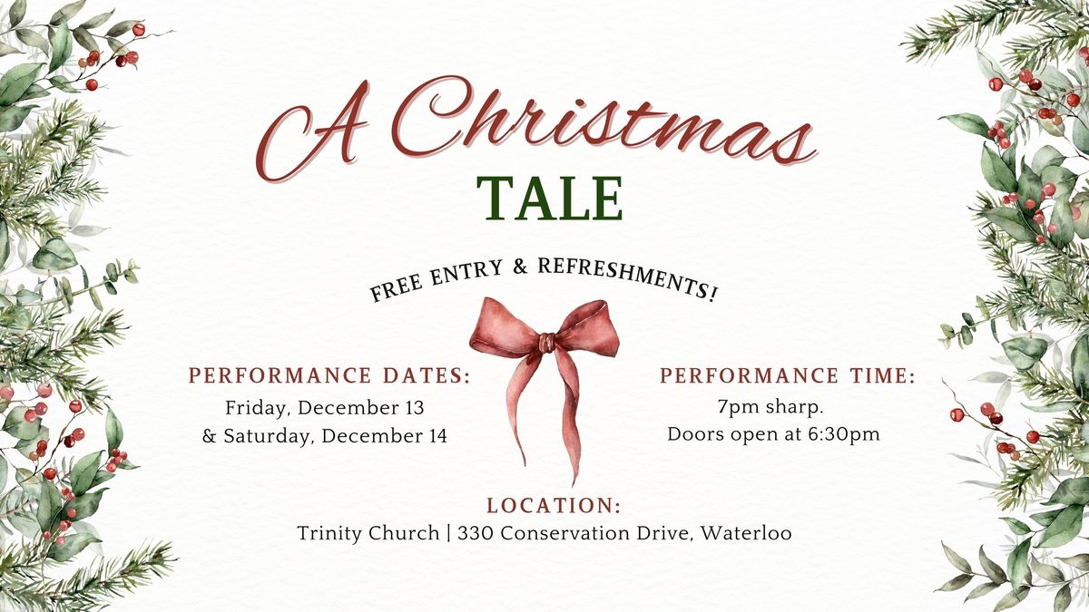 A Christmas Tale | Free Musical Performance & Refreshments