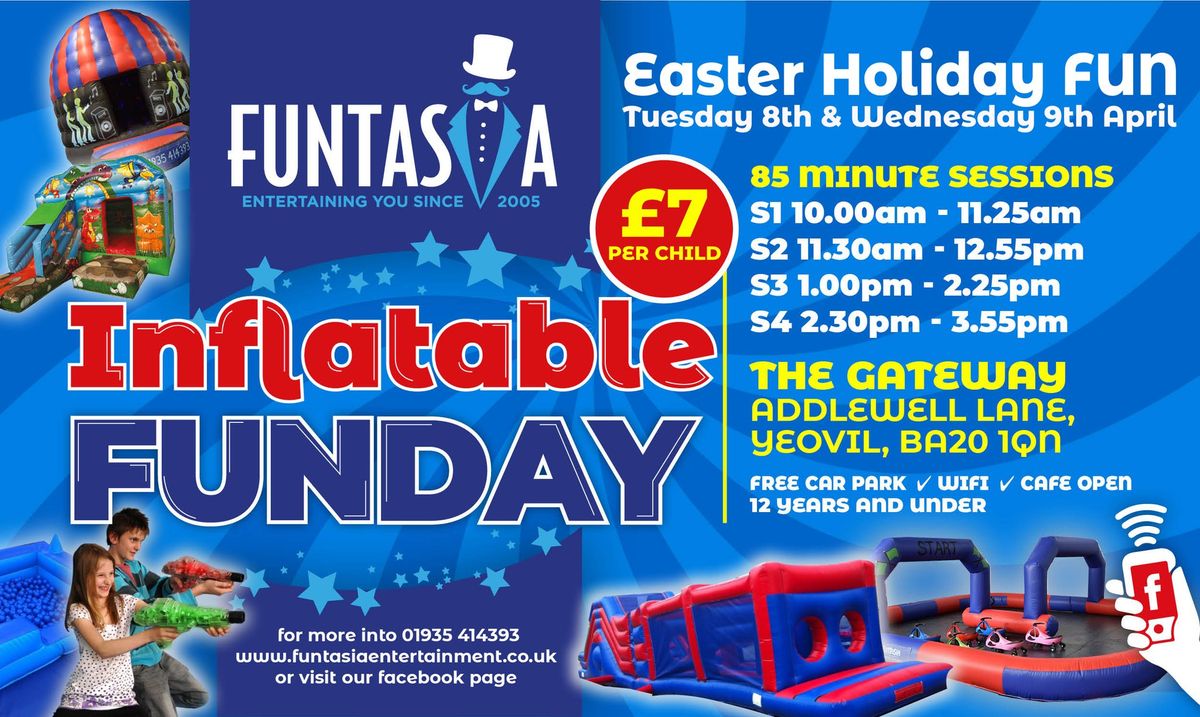 Funtasia Inflatable Fun Day - Easter