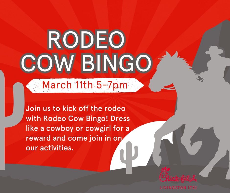 Rodeo Cow Bingo