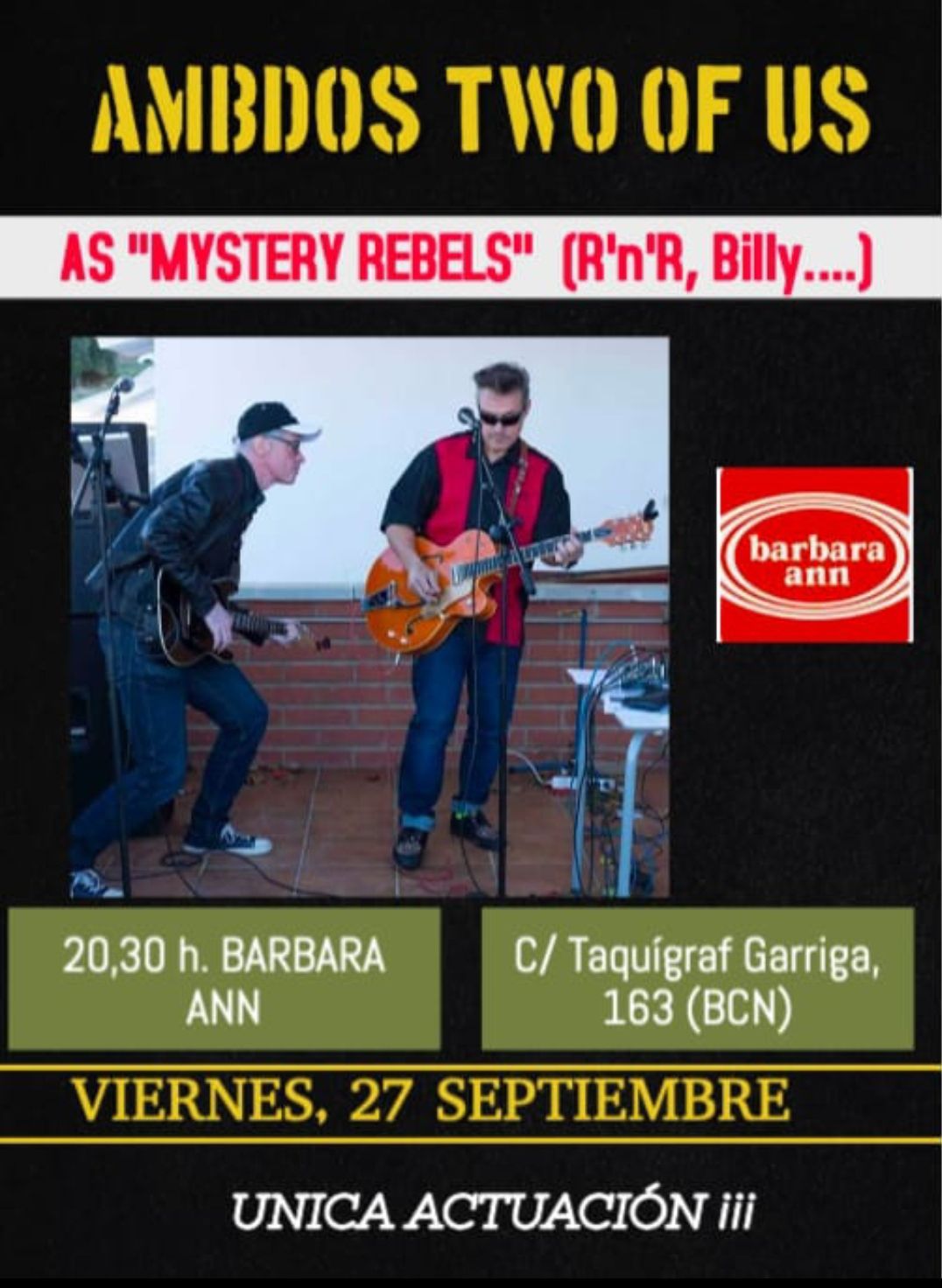 Mystery Rebels Concert