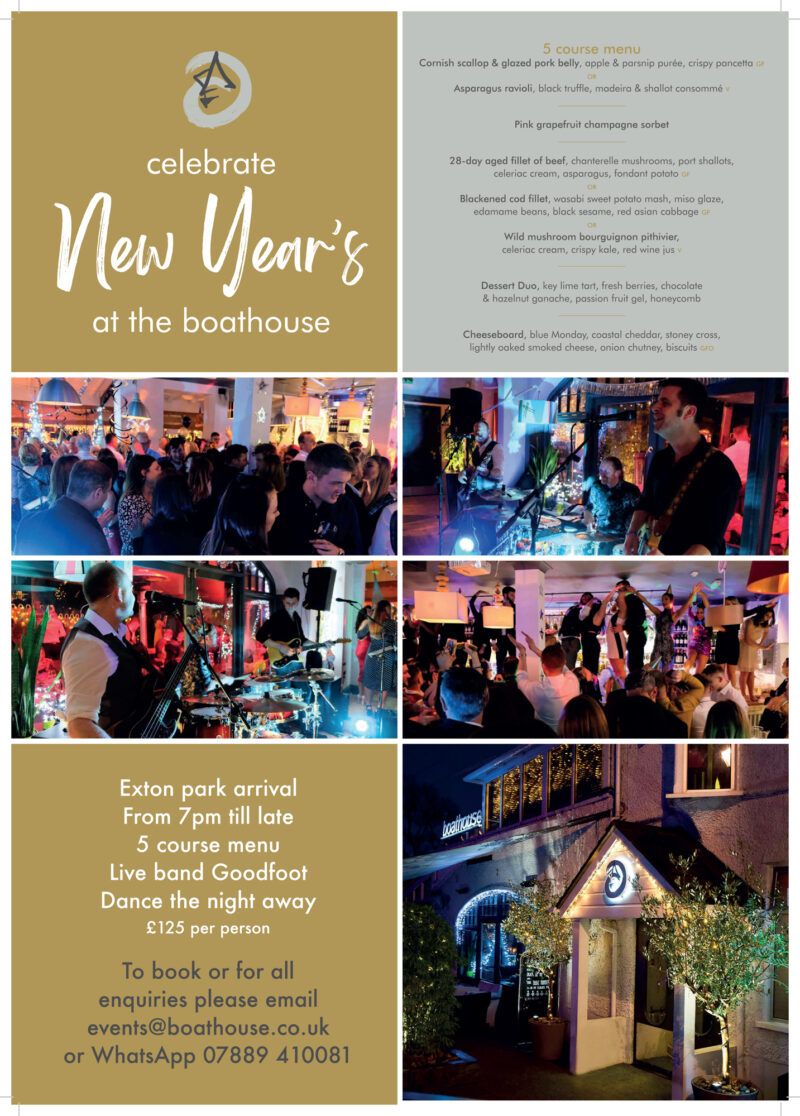 New Years' Eve at the Boathouse \ud83e\udd73