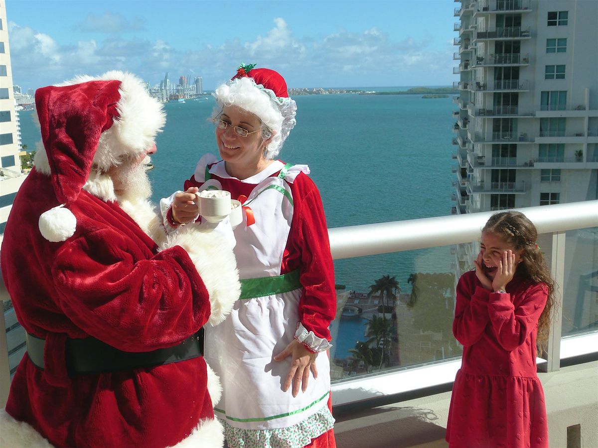 Pastelitos with Santa  at Hyatt Centric Brickell Miami's Rooftop