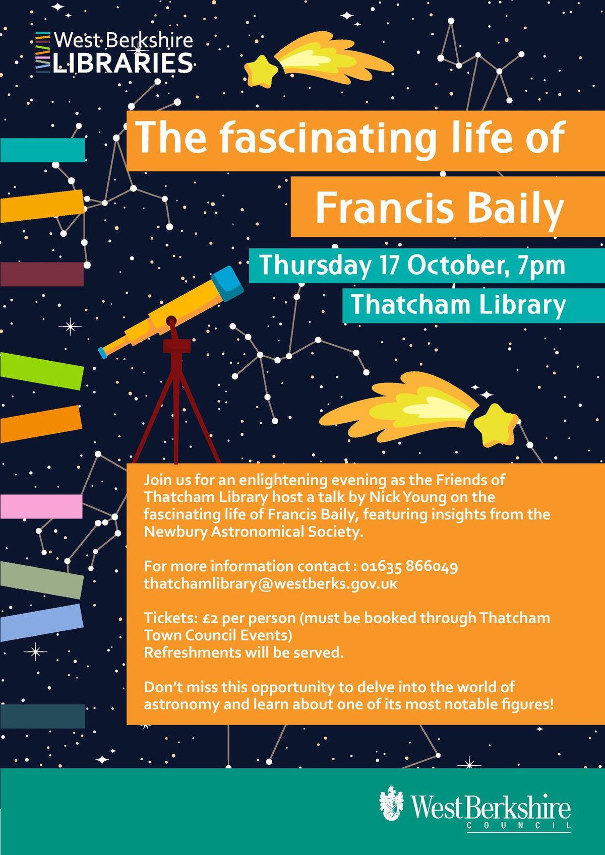 The fascinating life of Francis Baily at Thatcham Library