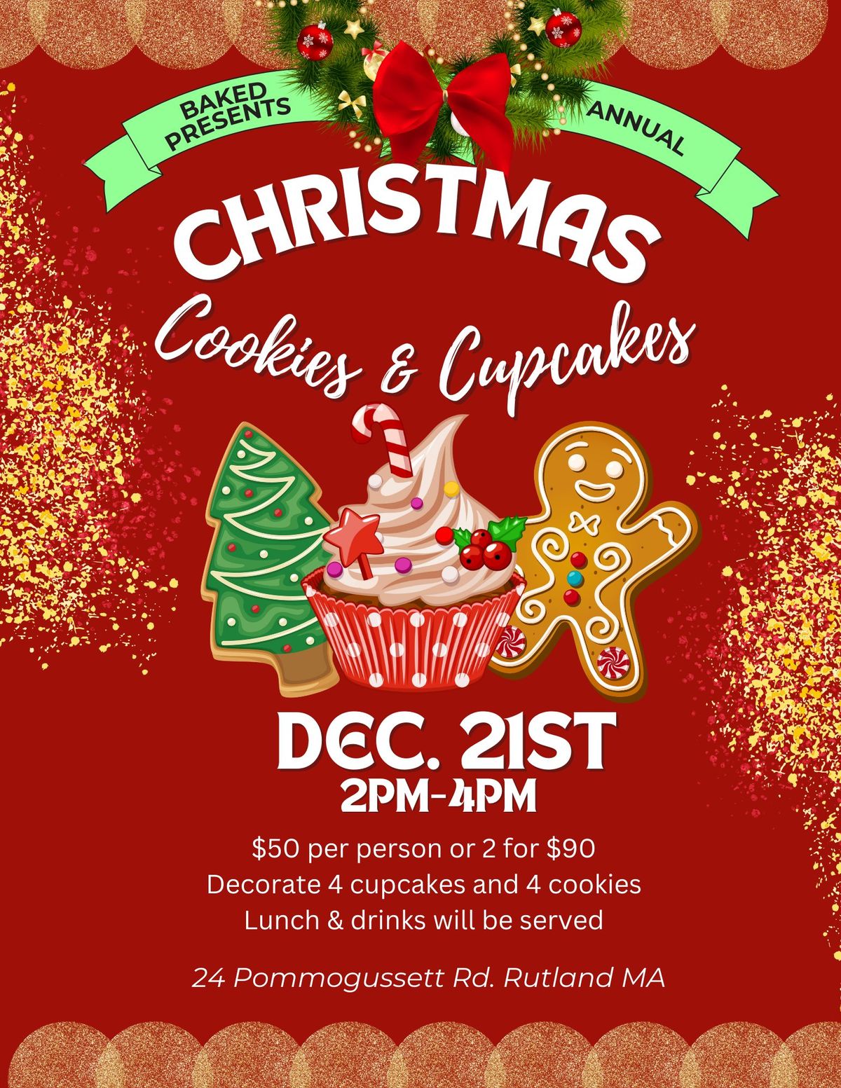 Christmas Cupcakes & Cookies